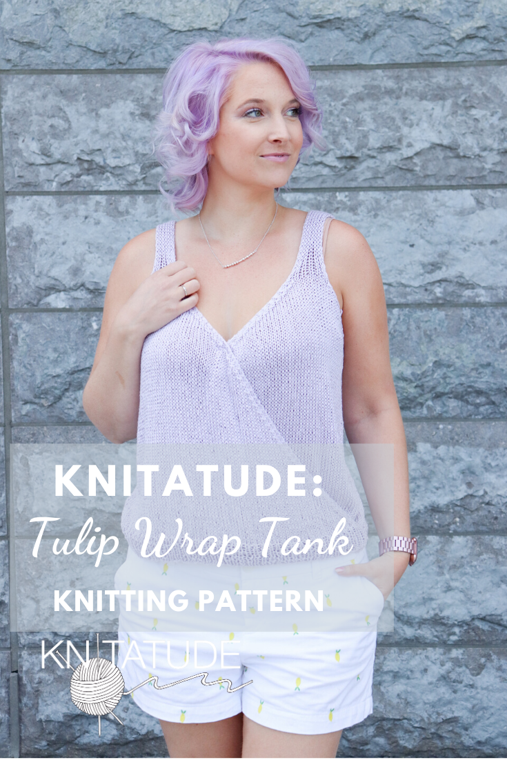 TULIP WRAP TANK: Knitting with Truboo — Knitatude - Modern